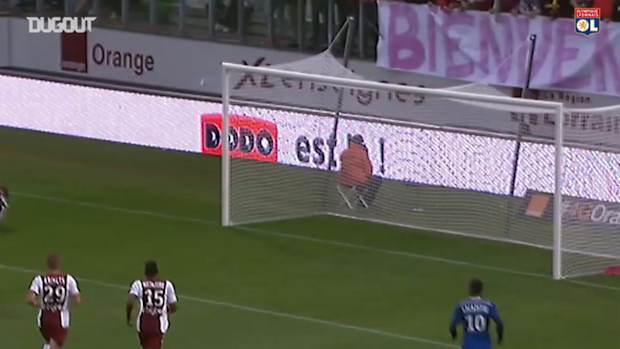 All Lacazette's goals vs Metz